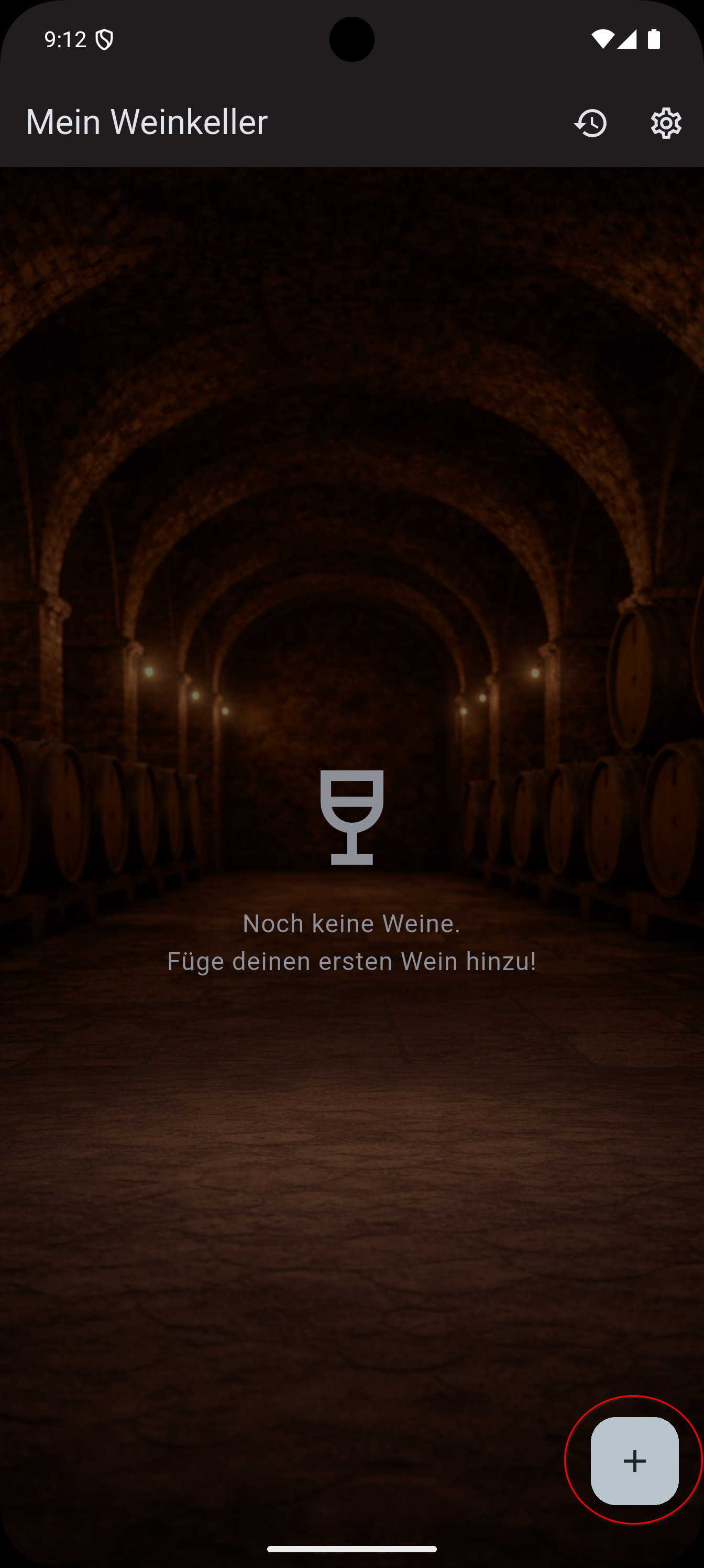Wein hinzufügen